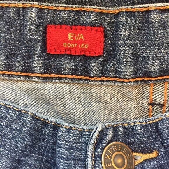 Express Distressed Jeans  - Picture 4 of 7